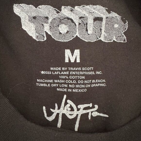 Travis Scott Utopia Concert T-Shirt - Picture 3 of 3